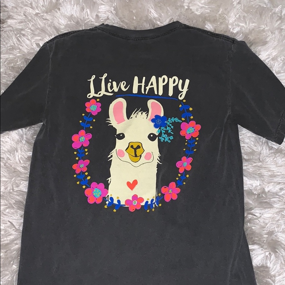 Llama tee shirt